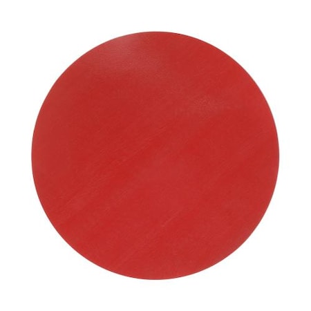 13 In Red Non-Stick Circle Mat